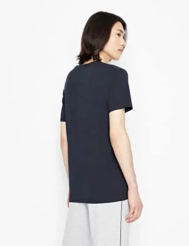 Armani Exchange Mens Short Sleeve Pima Cotton Jersey V-Neck T-Shirt - 3