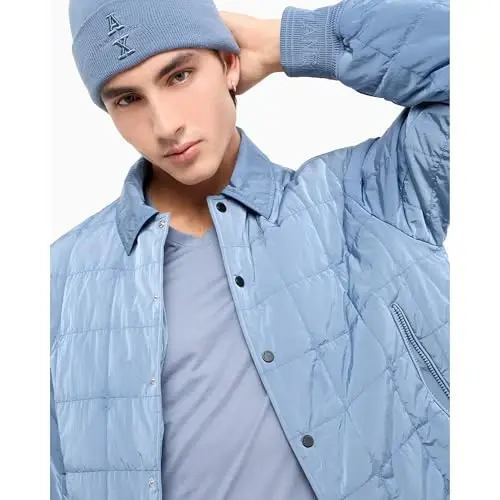 Armani Exchange Mens Short Sleeve Pima Cotton Jersey V-Neck T-Shirt - 6