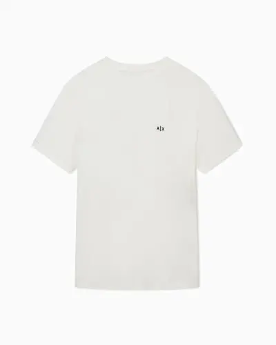 Armani Exchange Mens Small Chest Logo Tee - ARMANI