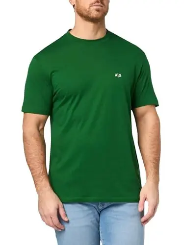 Armani Exchange Men's Small Chest Logo Tee - 1
