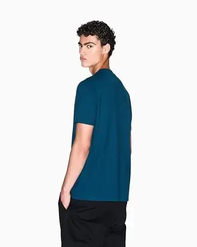 Armani Exchange Mens Small Chest Milano/New York Logo Tee - 5