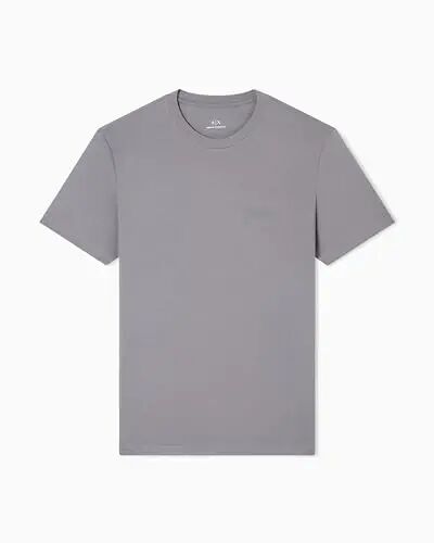 Armani Exchange Mens Small Chest Milano/New York Logo Tee 