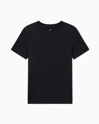 Armani Exchange Men's Solid Colored Basic Pima Crew Neck - A|X ARMANI EXCHANGE MENS APPAREL (1)