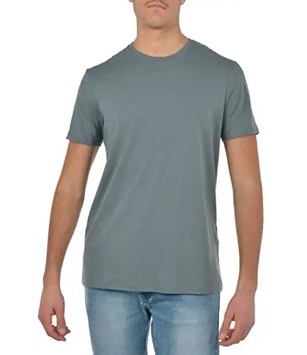 Armani Exchange Men's Solid Colored Basic Pima Crew Neck - A|X ARMANI EXCHANGE MENS APPAREL