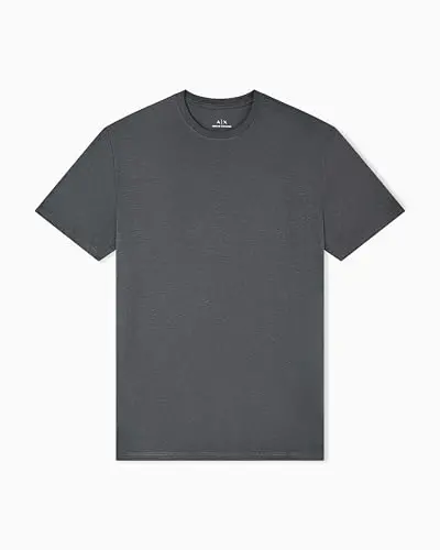 Armani Exchange Mens Solid Colored Basic Pima Crew Neck - Armani Exchange (1)