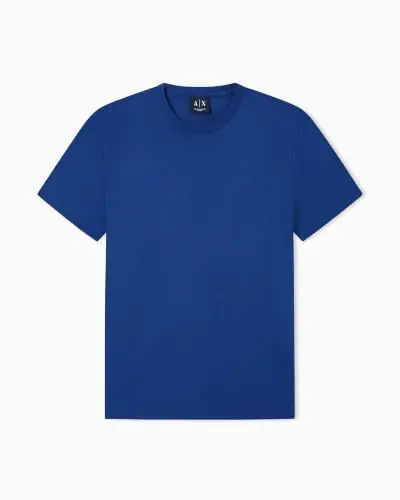 Armani Exchange Men's Solid Colored Basic Pima Crew Neck - Armani (1)