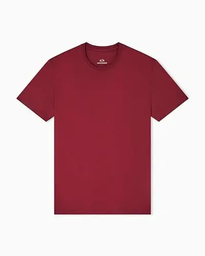 Armani Exchange Men's Solid Colored Basic Pima Crew Neck - 2