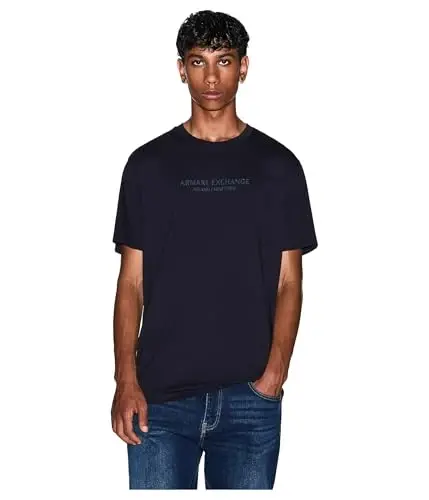 Armani Exchange Milano/New York Logo T-Shirt - 6