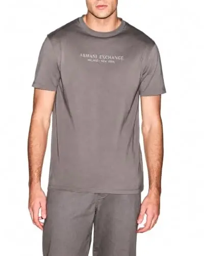 Armani Exchange Milano/New York Logo T-Shirt - 1