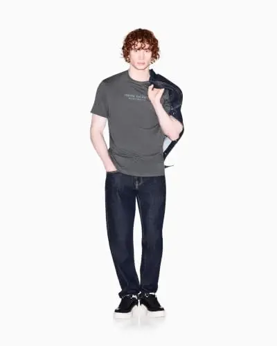 Armani Exchange Milano/New York Logo T-Shirt - 4