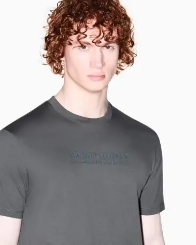 Armani Exchange Milano/New York Logo T-Shirt - 5