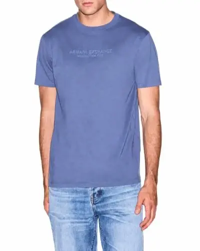 Armani Exchange Milano/New York Logo T-Shirt - 1