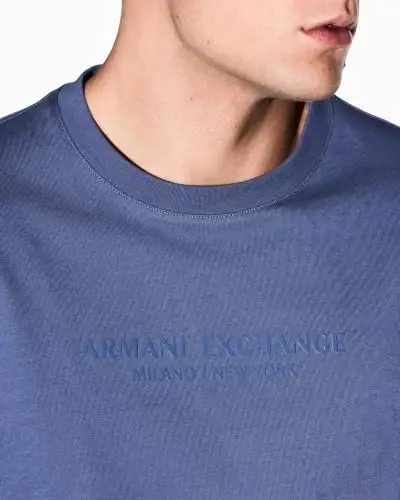 Armani Exchange Milano/New York Logo T-Shirt - 3