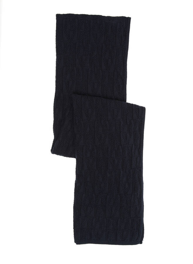 Armani Exchange Navy Blue Men's Scarf 954602 00035-BLU NAVY - 1