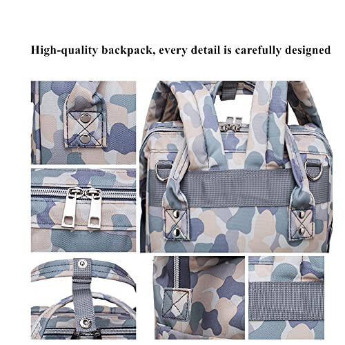 Armbq Camo Diaper Bag Backpack Multi-Function Diaper Bag for Baby Care Essentials Waterproof Travel Baby Bag for Mom Dad - 5