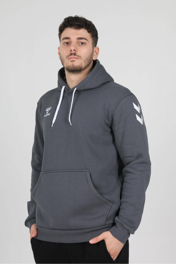 Armin Cotton Hoodie Anthracite - 4