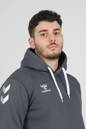 Armin Pamuklu Hoodie-Gri - 6