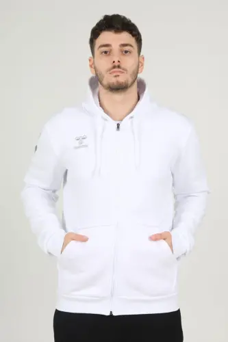 Armin Pamuklu Kamp Eşofman Üstü-Beyaz - 4