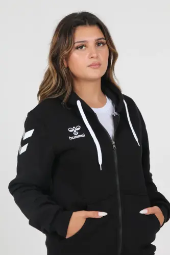 Armin Pamuklu Kamp Eşofman Üstü-Siyah - 3