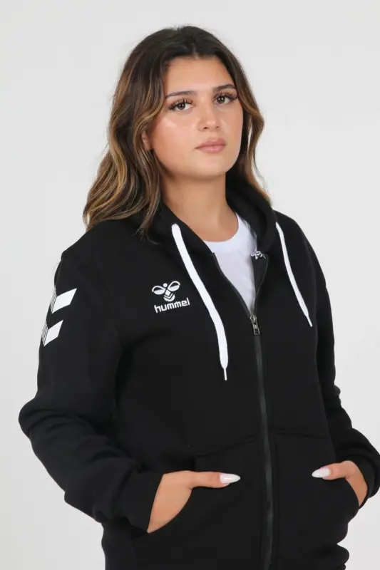 Armin Pamuklu Kamp Eşofman Üstü-Siyah - 3