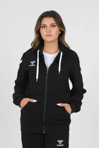 Armin Pamuklu Kamp Eşofman Üstü-Siyah - 5