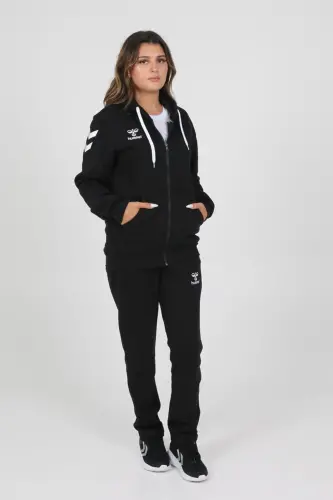 Armin Pamuklu Kamp Eşofman Üstü-Siyah - 7