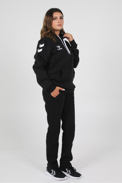 Armin Pamuklu Hoodie Siyah - Siyah - 6