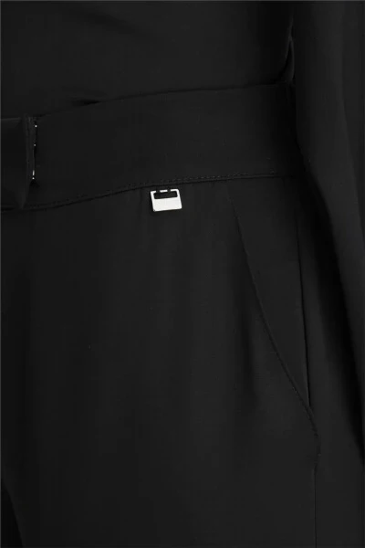 Armine Accessory Detailed Stylish Pants (24k2713) Black - 7