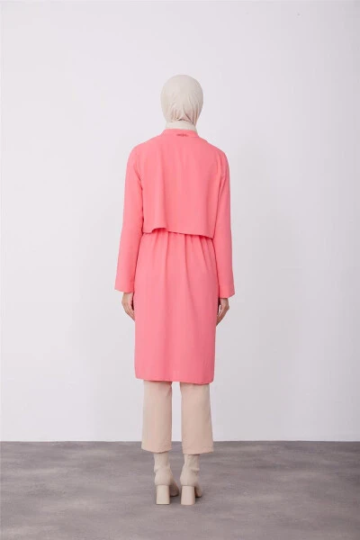 Armine Aller Detailed Tunic 23K4710 Dark Pink - 10