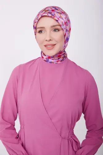 Armine Anvelop Elbise 23K9230 Binafsha - 3