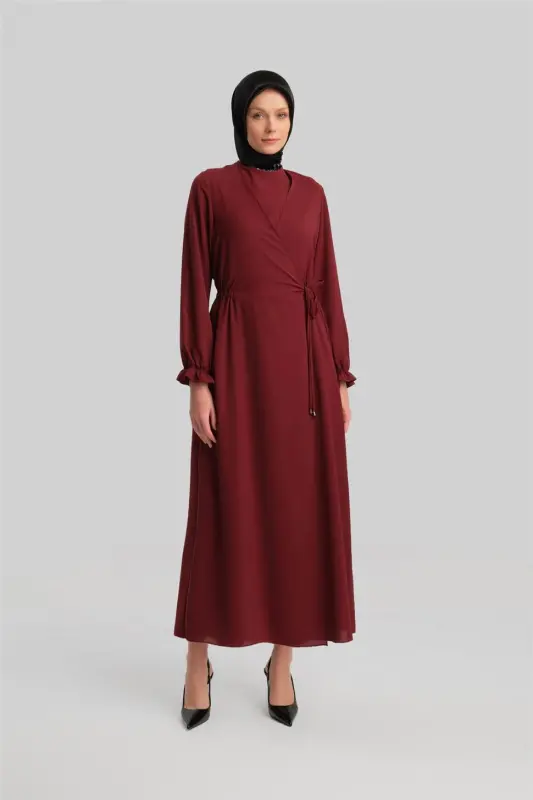 Armine Anvelop Elbise Ort9230 Bordo - ARMINE