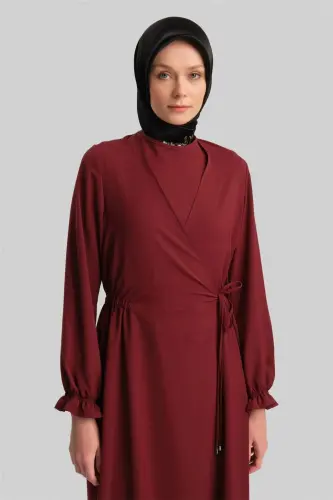 Armine Anvelop Elbise Ort9230 Bordo - 3