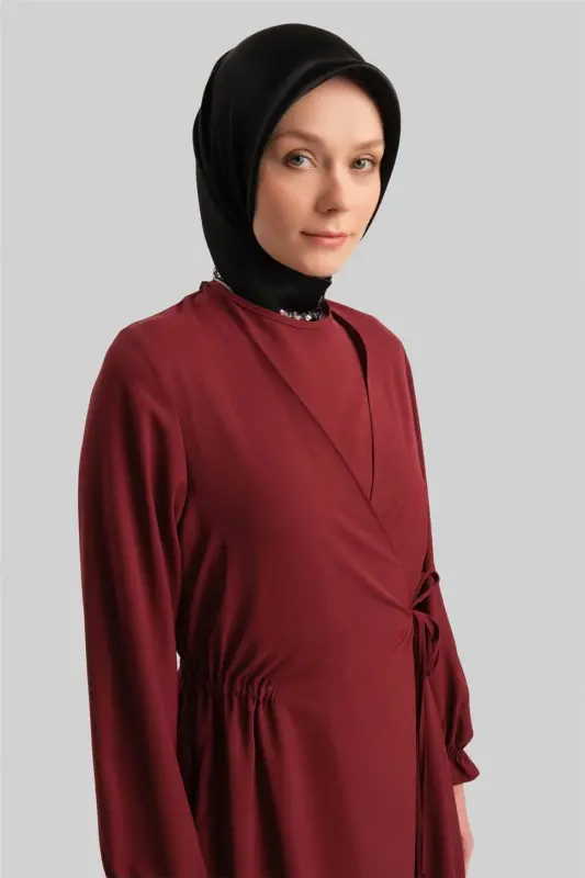 Armine Anvelop Elbise Ort9230 Bordo - 4