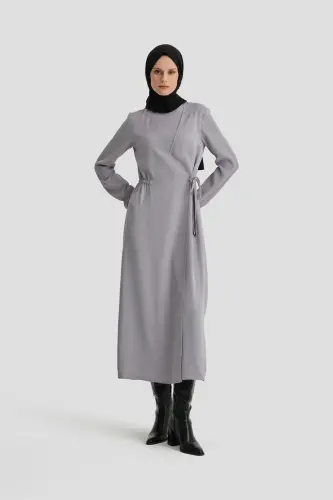 Armine Anvelop Elbise Ort9230 Gri 