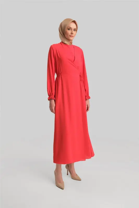 Armine Anvelop Elbise Ort9230 Kırmızı - 2