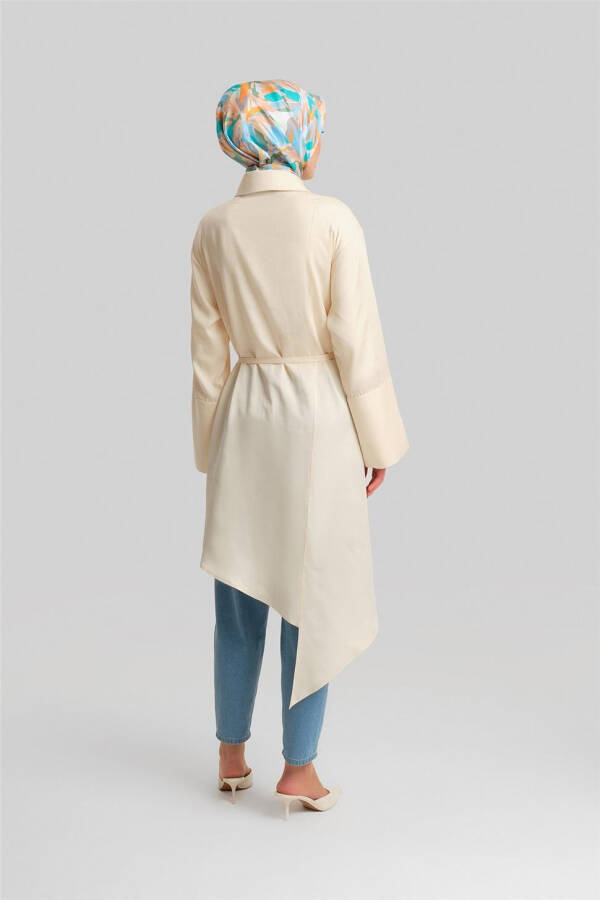 Armine Asymmetric Tunic 24Y4015 Moonstone - 12