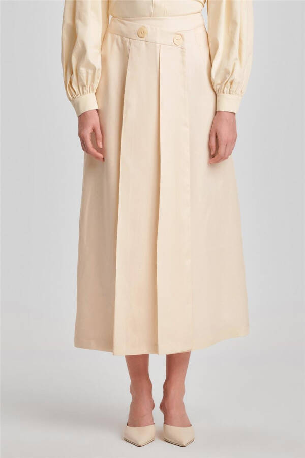 Armine Asymmetrical Closed Tencel Skirt 24Y1616 Moonstone - 8