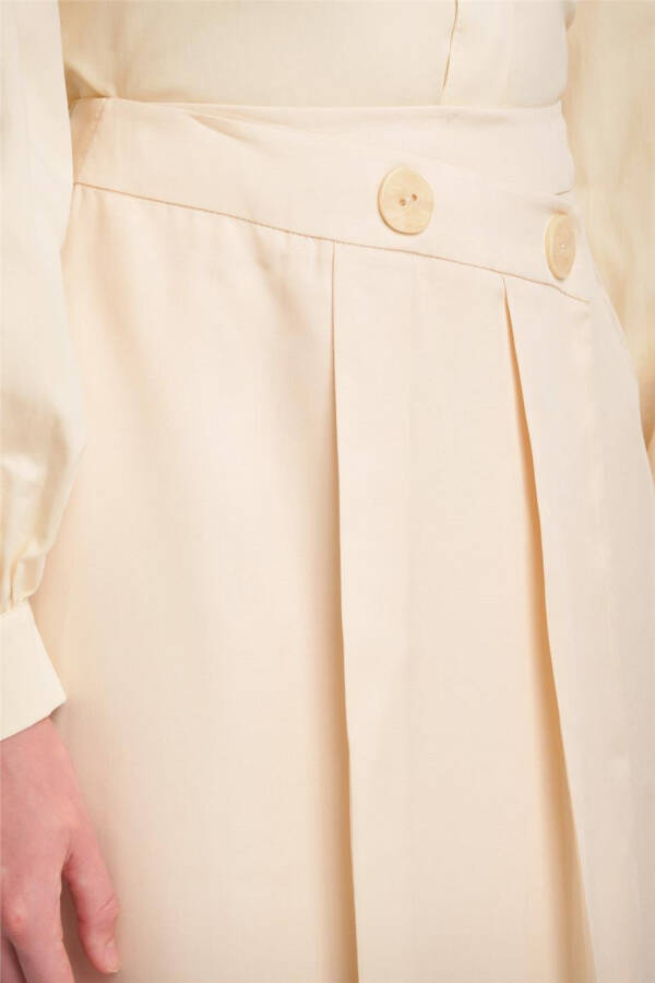 Armine Asymmetrical Closed Tencel Skirt 24Y1616 Moonstone - 9