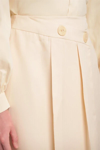 Armine Asymmetrical Closed Tencel Skirt 24Y1616 Moonstone - 4