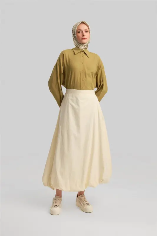 Armine Balloon Skirt 24Y1641 Moonstone - 3