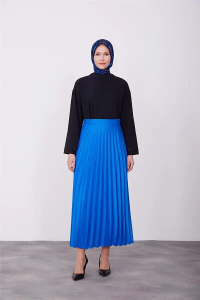 Armine Basic Pilisoley Skirt 23K1429 Cobalt - 3