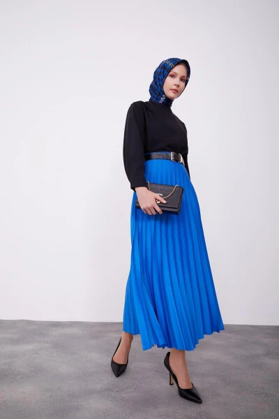 Armine Basic Pilisoley Yubka 23K1429 Kobalt - 7