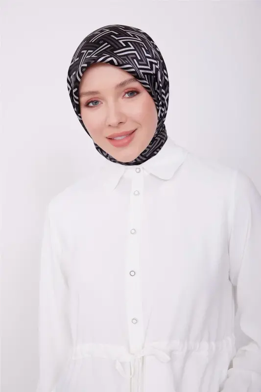 Armine Beli Tünelli Asimetrik Tunik 23K4707 Ekru - 3