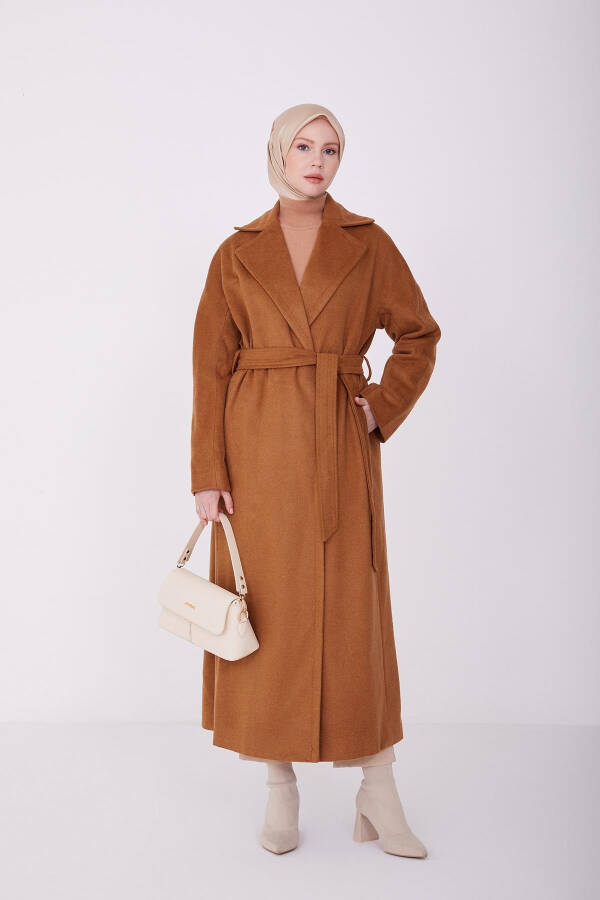 Armine belted cashmere coat - 7