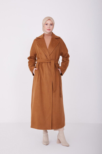 Armine belted cashmere coat - 9