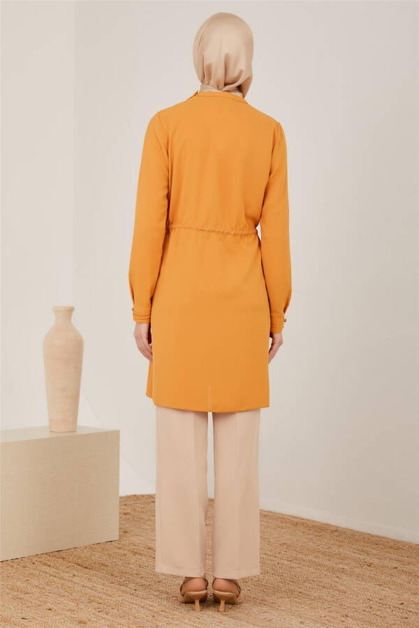 Armine Bird's Eye and Tunneled Tunic 23Y4436 Caramel - 8
