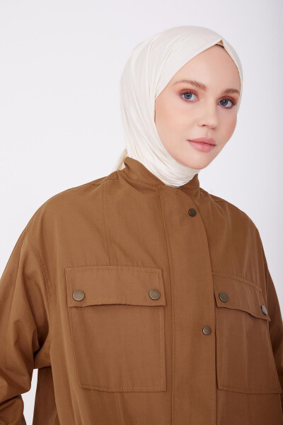 Armine Bomber Jacket 23Y5200 Brown - 3