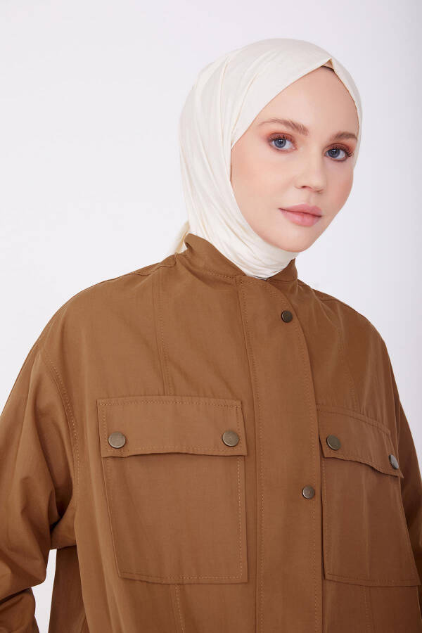 Armine Bomber Jacket 23Y5200 Brown - 3