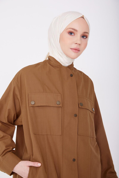 Armine Bomber Jacket 23Y5200 Brown - 4