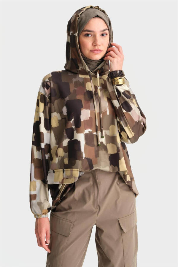 Armine Bosilgan Scuba Sweat 24K4307 Yashil - 10